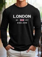 tee shirt homme manche longue london