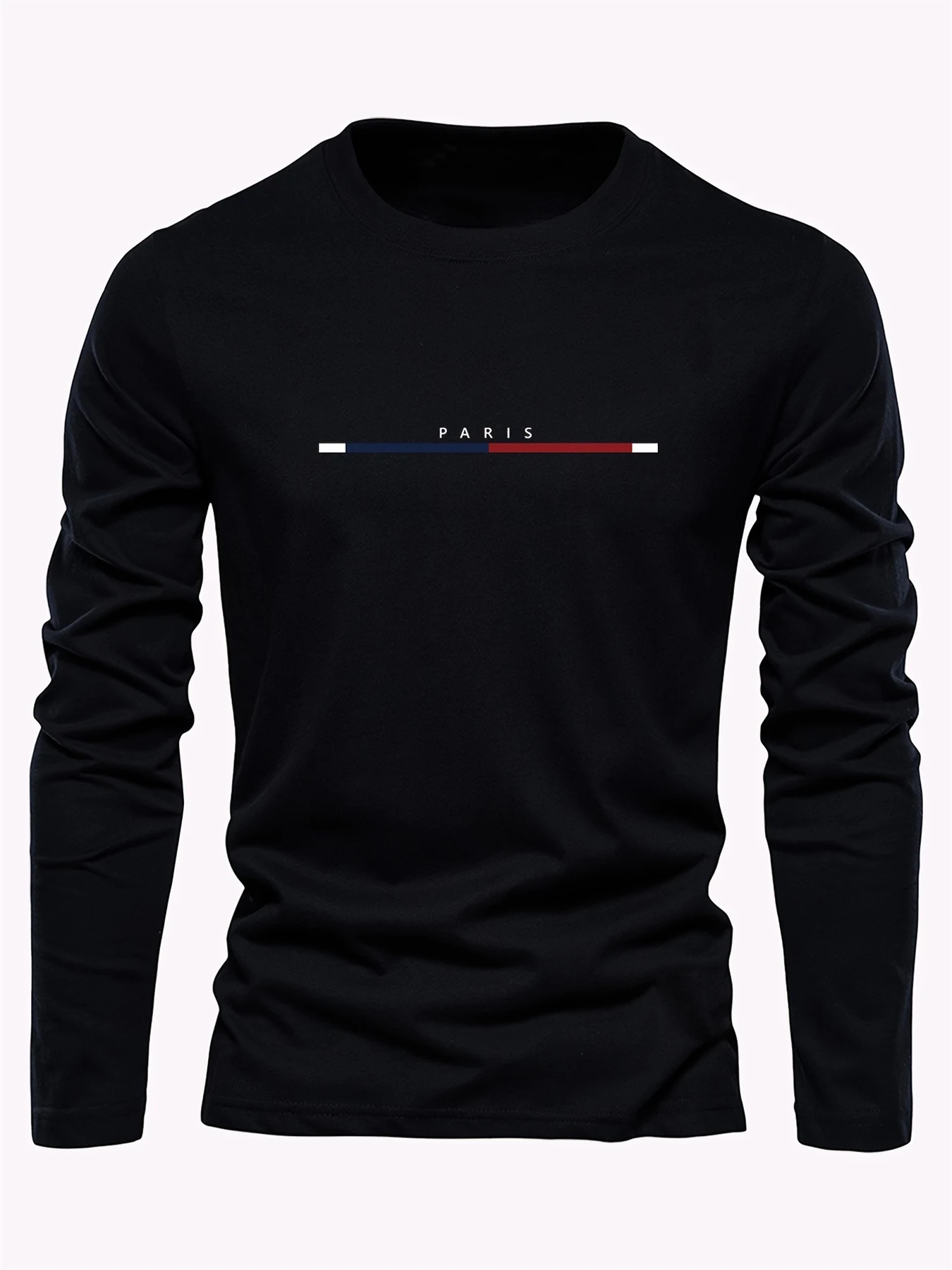 te shirt homme manche longue paris – Image 5