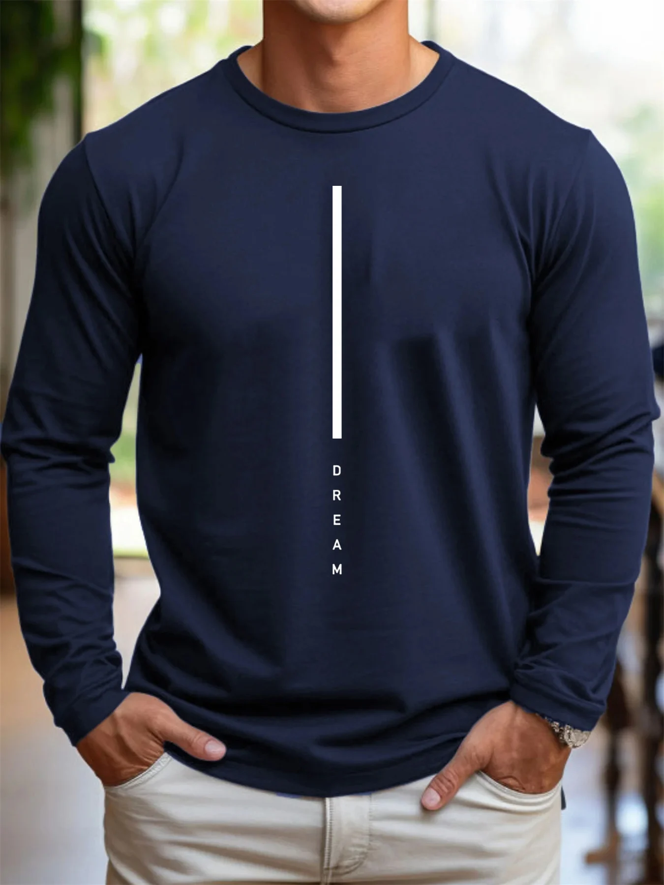 T-shirt homme manche longue – Image 2