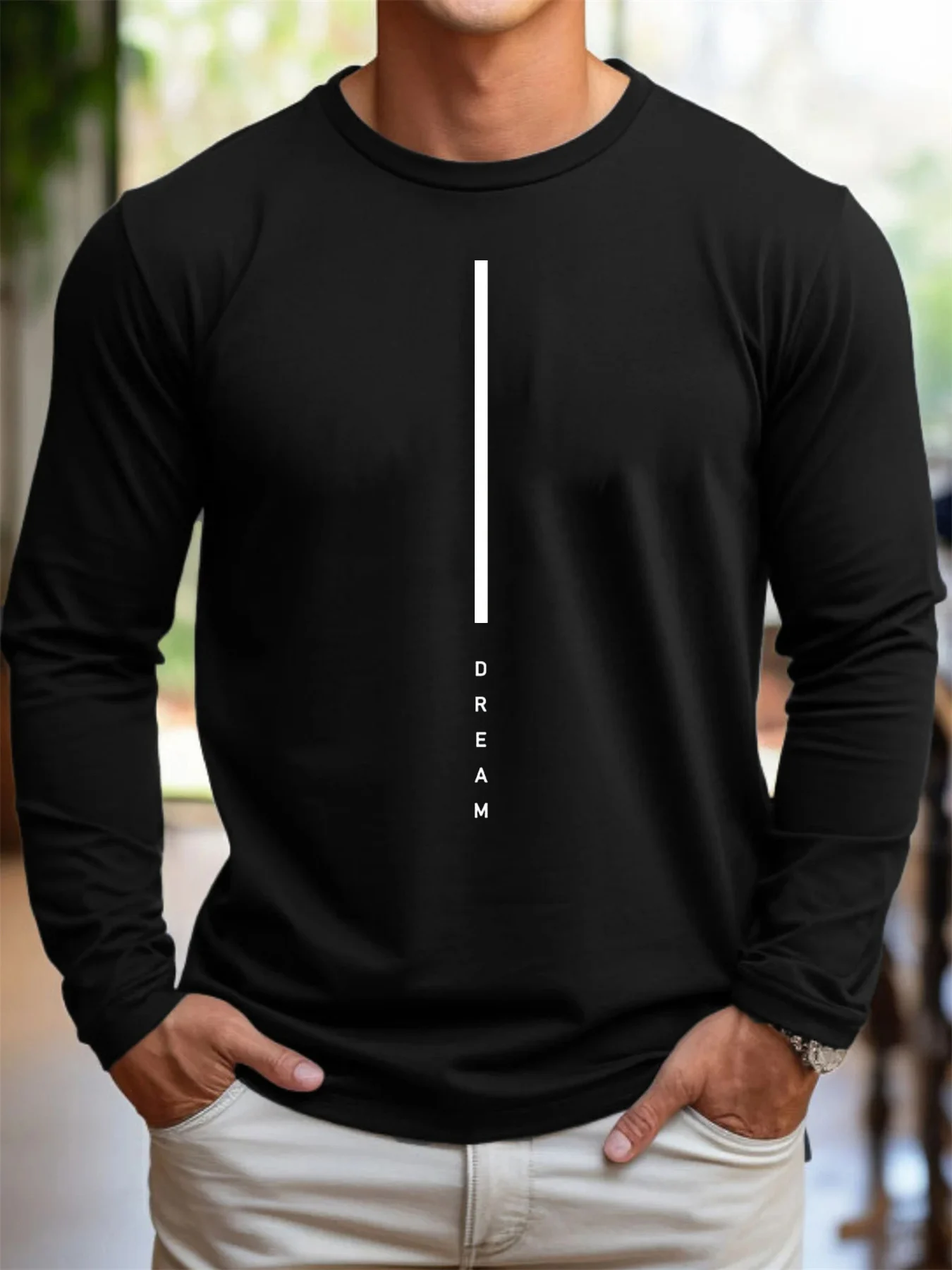 T-shirt homme manche longue – Image 3