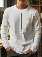 T-shirt homme manche longue
