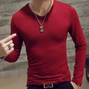 t-shirt homme manche longue