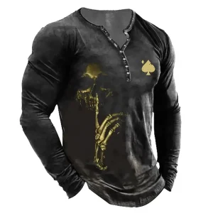 T-shirt homme manche longue