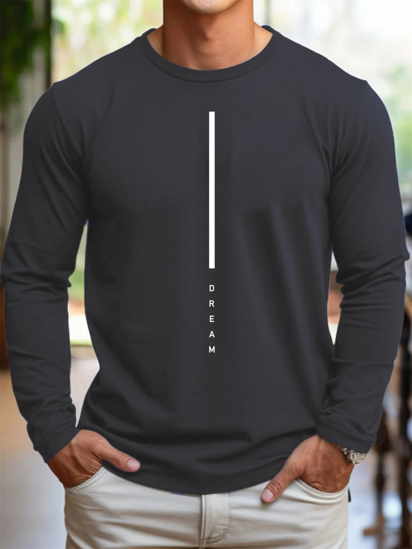T-shirt homme manche longue – Image 5